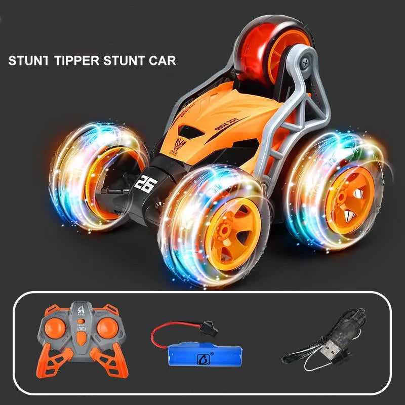 Drift Car Rolling Stunt 4WD Off-Road Children's Toy Car