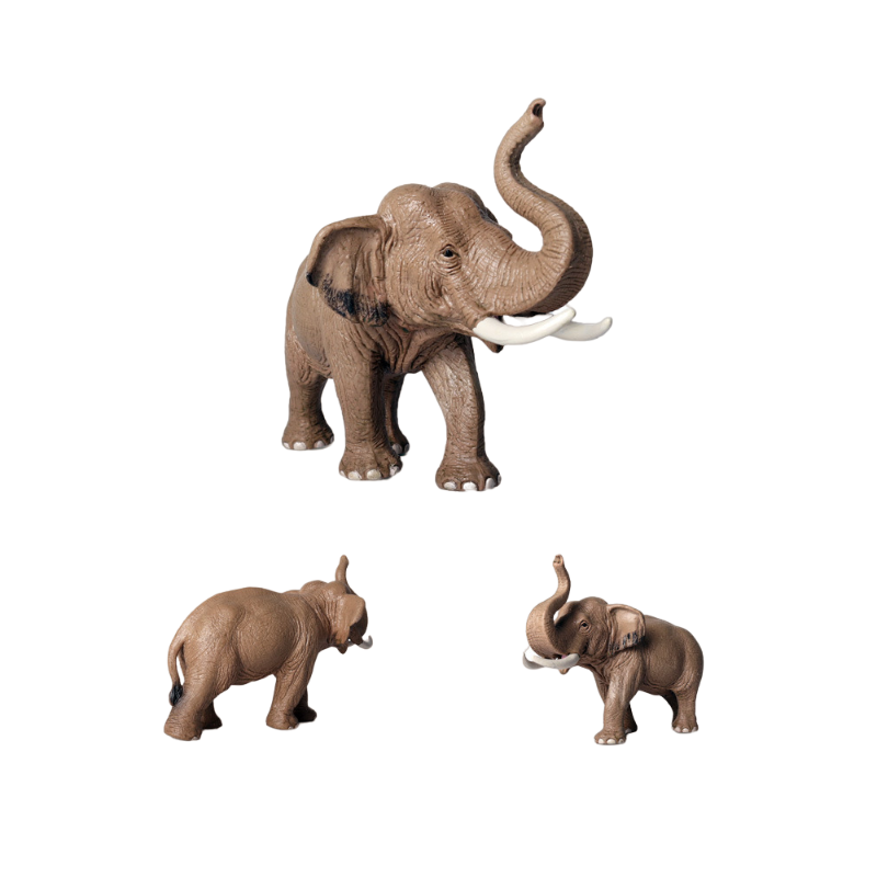 Wild Solid Plastic Toy Animal Model