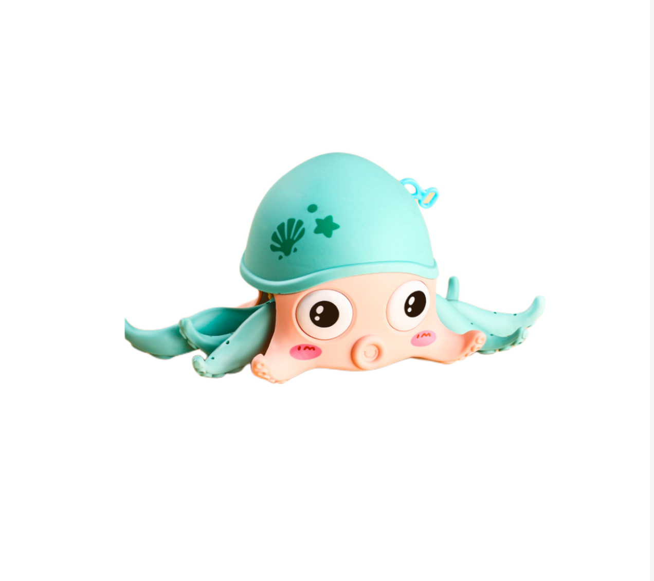 Children's bath toy cartoon baby water pull-string walking octopus