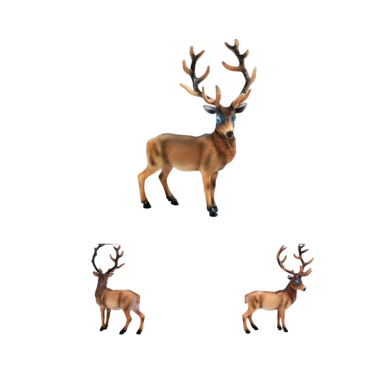 Wild Solid Plastic Toy Animal Model
