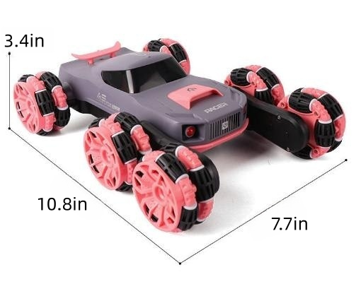 Six-Wheel Remote Control Transforming Stunt Off-Road Climbing Vehicle