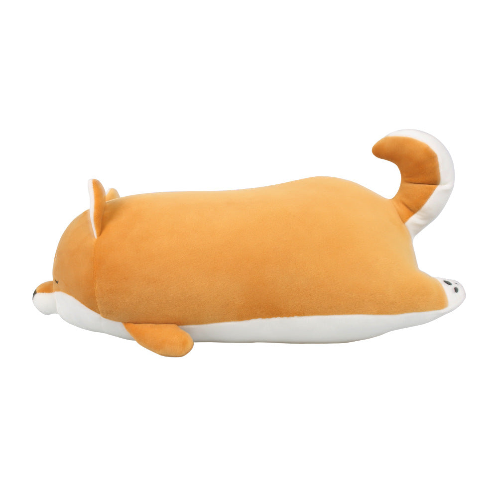 Cute Plush Corgi Pillow - Adorable Stuffed Animal for Cuddling and Lounging