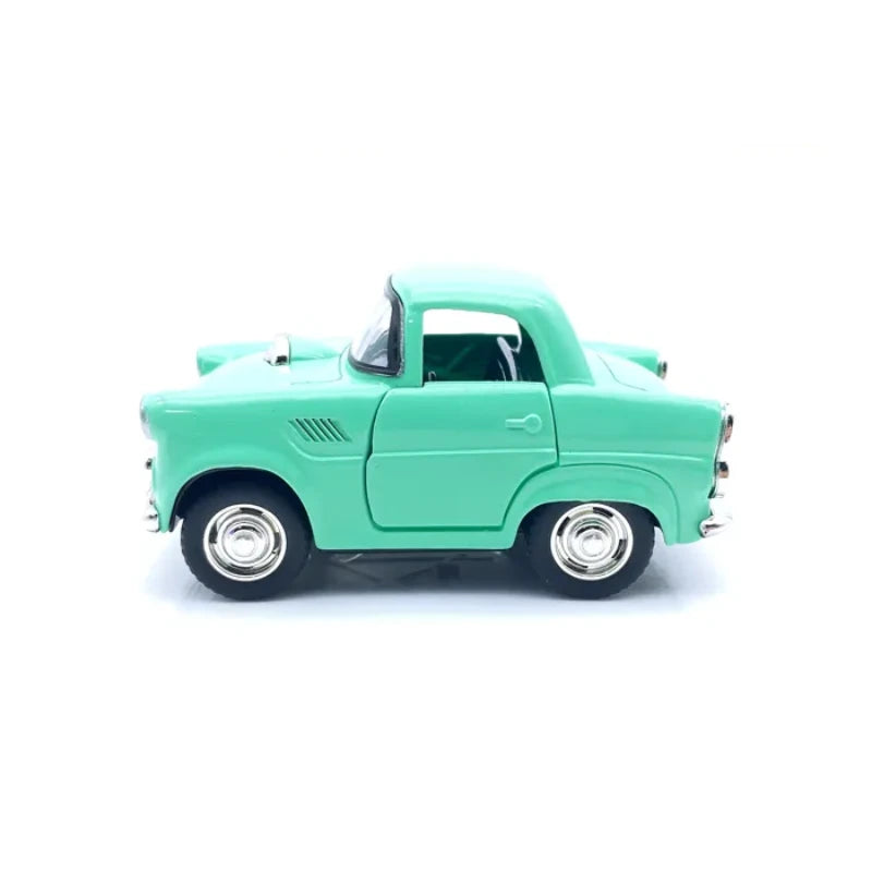 Metal Model Friction-Powered Vintage Car Toy