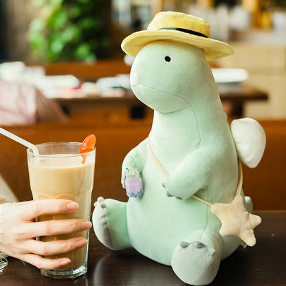 Cute Dinosaur Plush Toy and Pillow