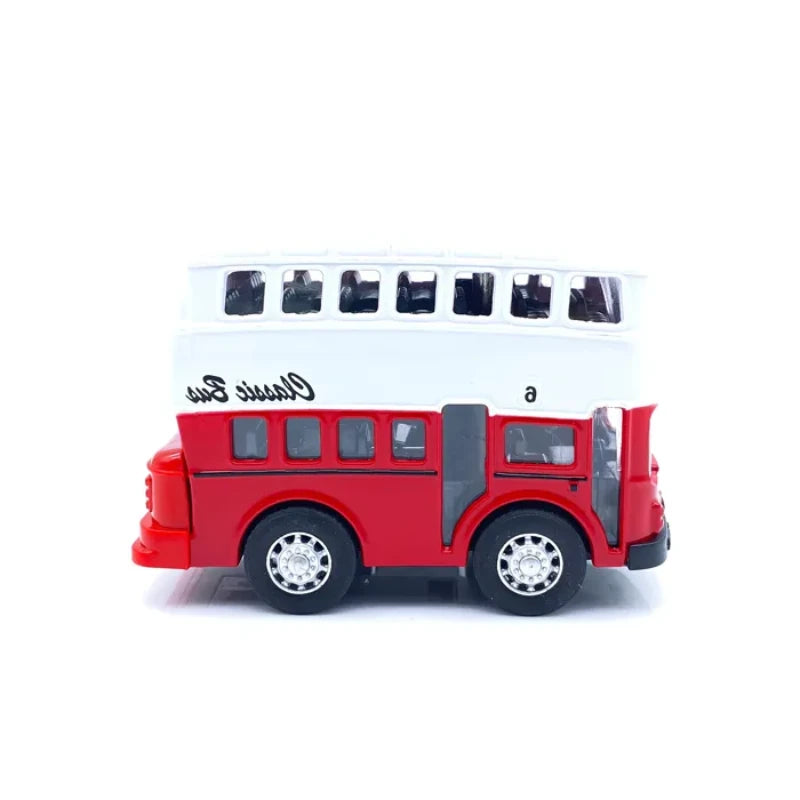 Metal Model Friction-Powered Vintage Car Toy