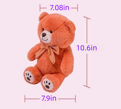 Cute Bear Plush Toy with Scarf Teddy Bear Stuffed Animal