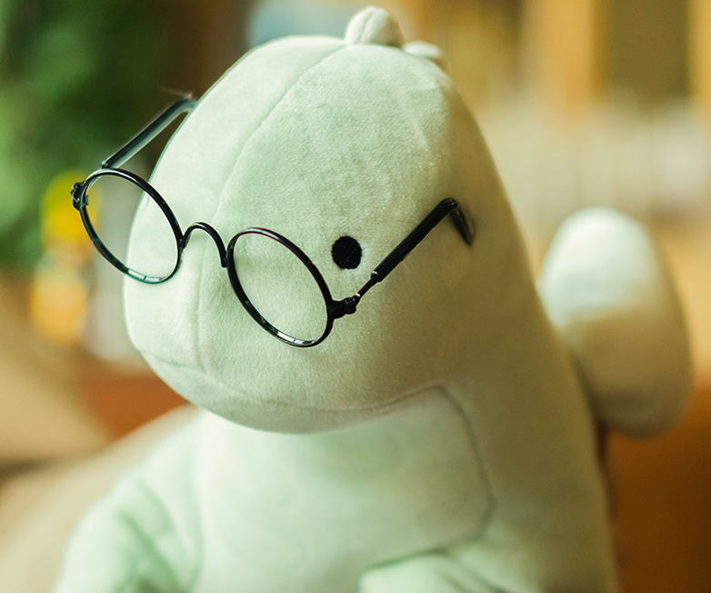 Cute Dinosaur Plush Toy and Pillow