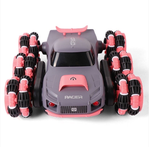 Six-Wheel Remote Control Transforming Stunt Off-Road Climbing Vehicle