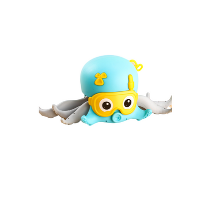 Children's bath toy cartoon baby water pull-string walking octopus